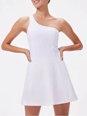 Outdoor Voices One Shoulder Exercise Dress